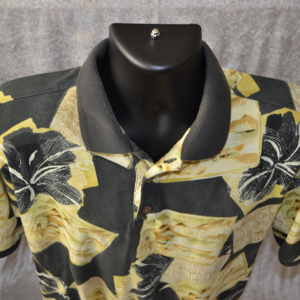 TOMMY BAHAMA HAWAIIAN FLOWER & ISLAND POLO - Picture 2 of 8